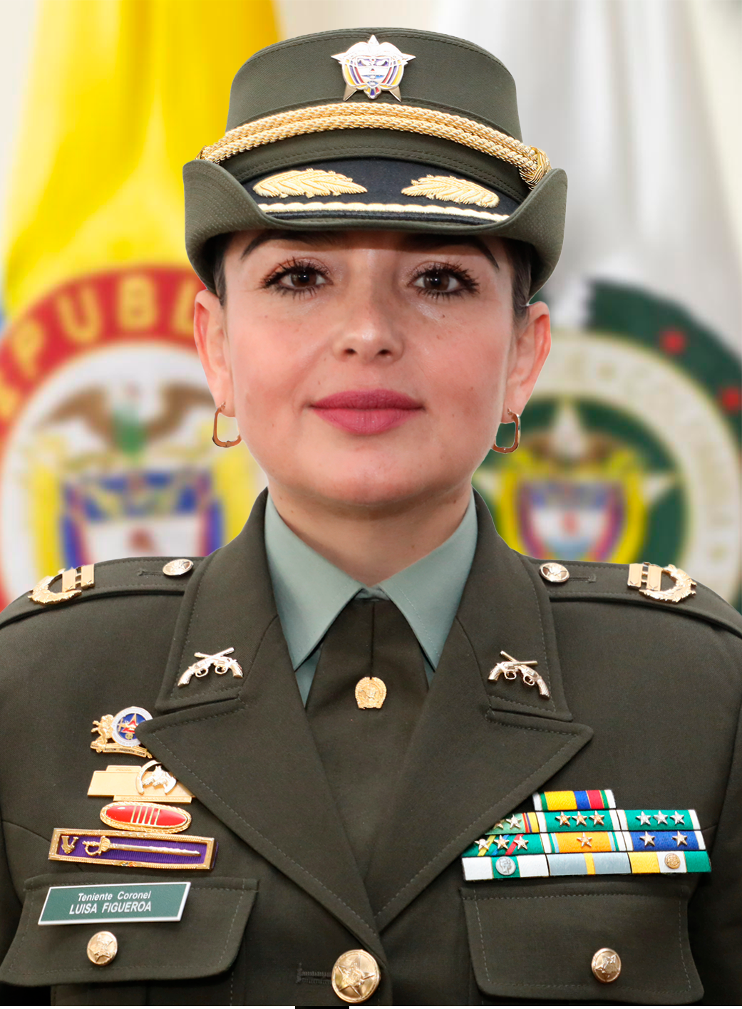 Teniente Coronel Luisa Fernanda Figueroa Restrepo
