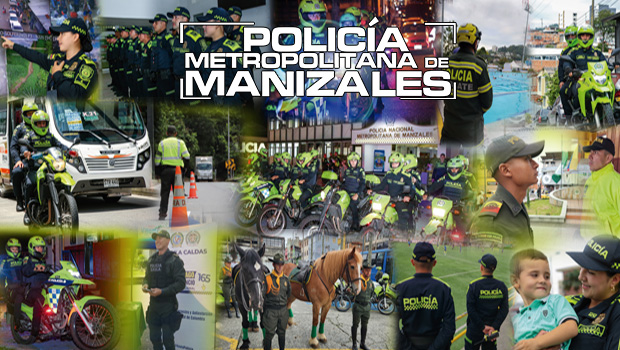 Polic&iacute;a Metropolitana de Manizales 