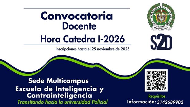 Convocatoria docente I-2026