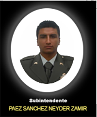 Fotograf&iacute;a del Se&ntilde;or Si. P&aacute;ez S&aacute;nchez Neyder Zamir quien falleci&oacute; en cumplimiento de su deber.