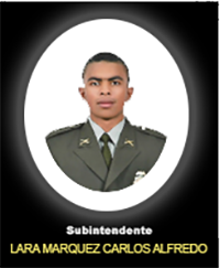 Fotograf&iacute;a del Se&ntilde;or Si. Lara M&aacute;rquez Carlos Alfredo quien falleci&oacute; en cumplimiento de su deber.