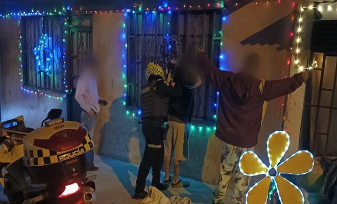 Una “Noche Buena” en los municipios que conforman la Policía Tolima