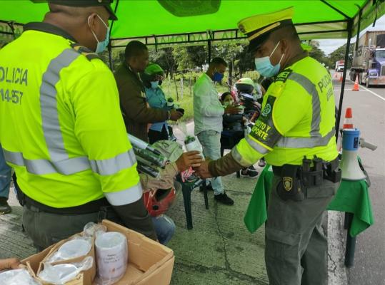 Intensificamos campañas de prevención en carreteras de Bolívar