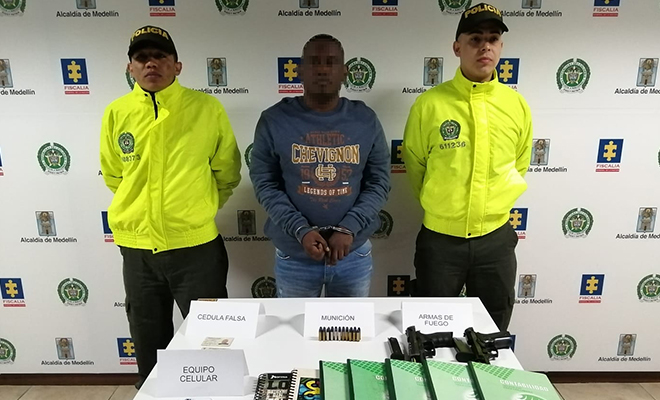 Captura por concierto para delinquir 