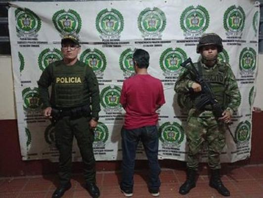 Capturado por el delito de acceso carnal abusivo con menor de catorce años