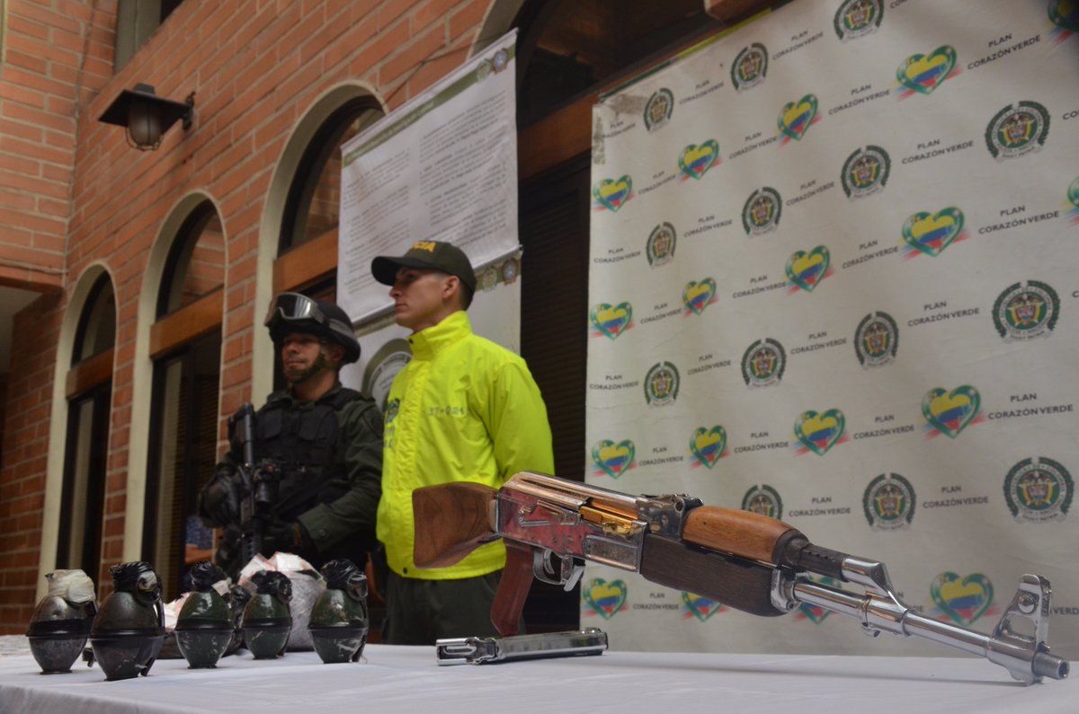 Ofensiva permite incautar armas de fuego a la organización delincuencial “picacho”