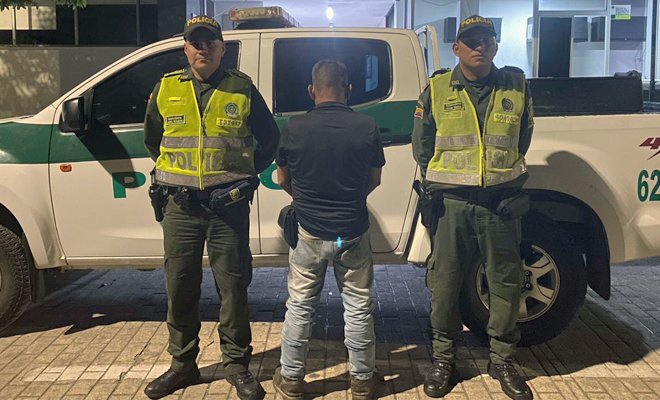 Un hombre capturado mediante orden judicial por el delito de secuestro extorsivo