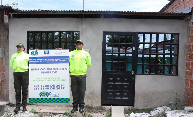 Extinción de dominio para una vivienda del barrio Trece de Mayo donde expendían sustancias estupefacientes