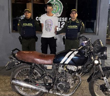 Capturan en Yopal a hombre señalado por receptación y con antecedentes por hurto