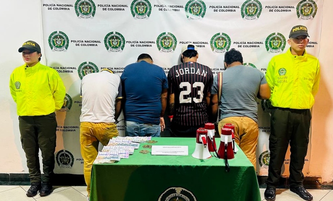 Estaban comercializando rifas ilegales