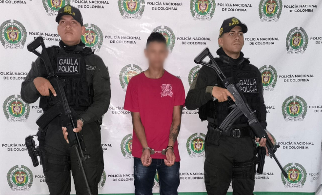 Capturan a un joven de 21 años por diferentes delitos 