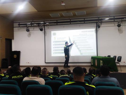 1. Acompañamiento a la policía Metropolitana de Villavicencio e-2