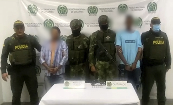 Capturados por estupefacientes