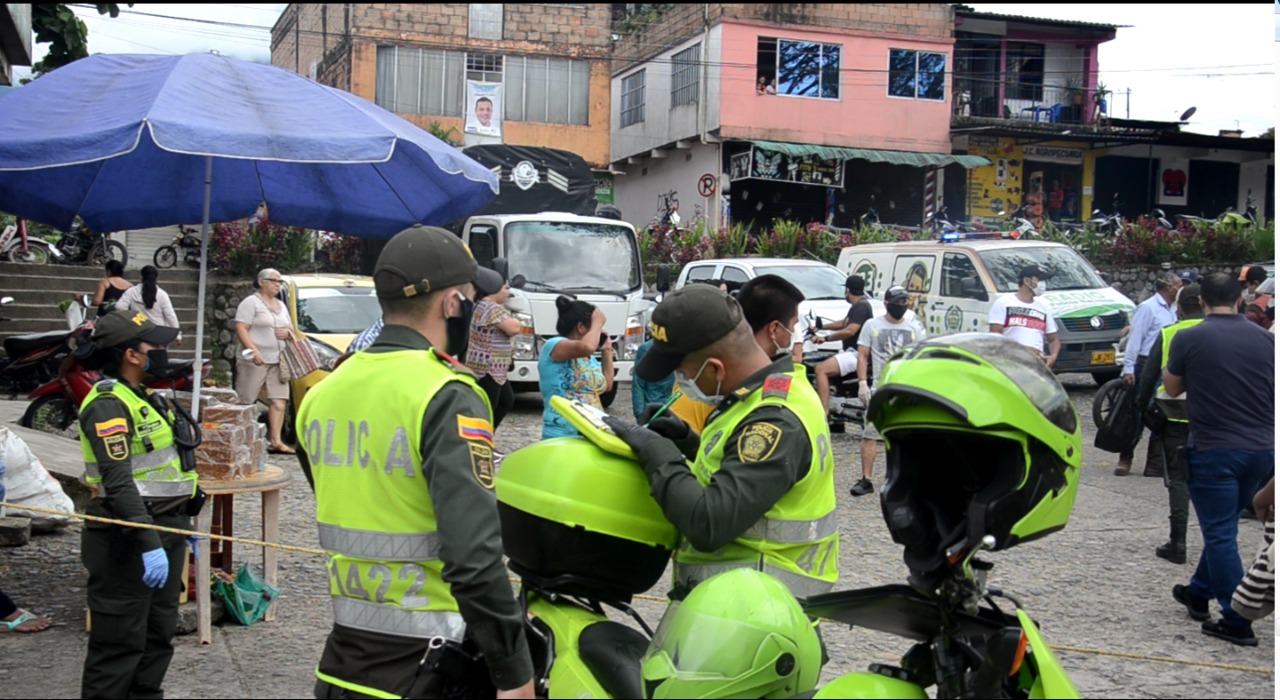 Desde el inicio del aislamiento preventivo se han impuesto más de 1060 comparendos en todo el departamento