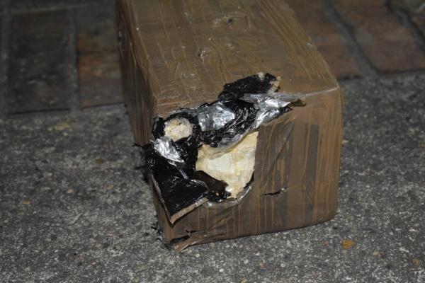 106 paquetes de base de coca