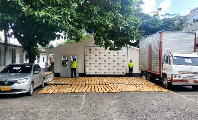 1.061 kilos de marihuana dosificada fue incautada por las autoridades en Villavicencio