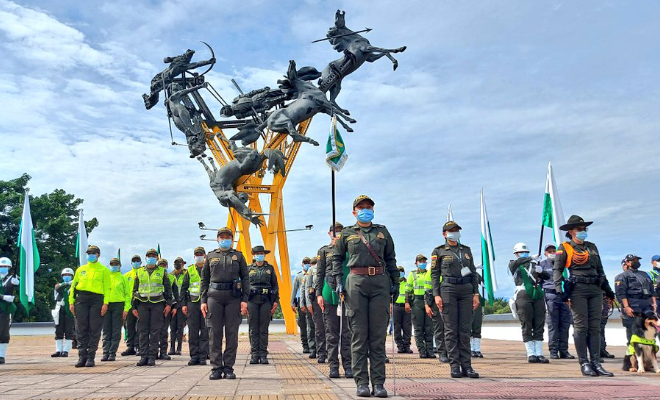 Policía Metropolitana de Neiva despliega 1460 uniformados para el Plan Semana Santa ‘Apasiónate por la vida’ 