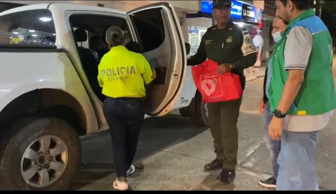 El Gaula y personal de Infancia y Adolescencia logran rescatar el infante de 9 meses de edad el cual había sido Secuestrado