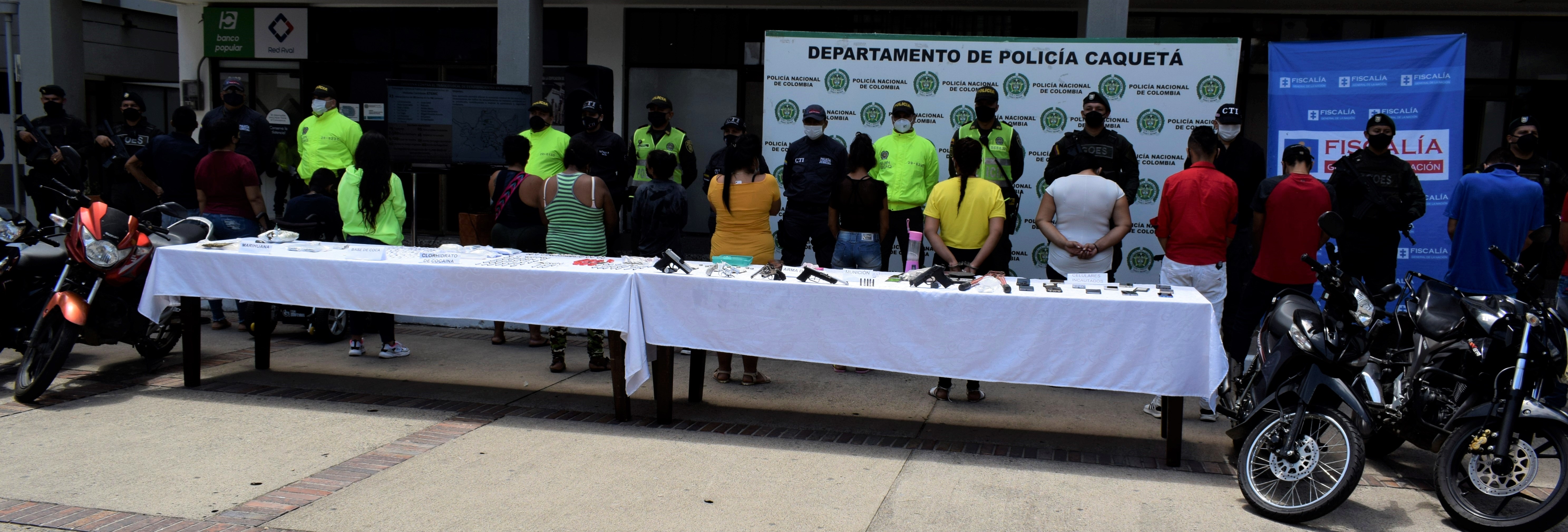 19-capturas-durante-23-allanamientos-en-florencia