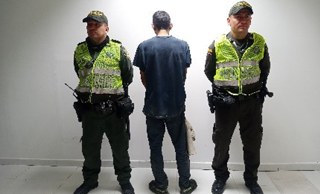 Policía Capturó un hombre mediante orden judicial por hurto calificado en Villavicencio