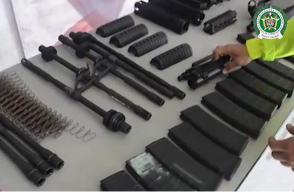 Desarticulada red transnacional de tráfico de armas 