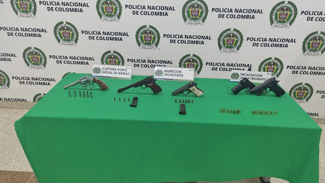 Incautadas más de 40 armas cortopunzantes