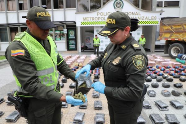Incautación de más de 813 kilos de marihuana 