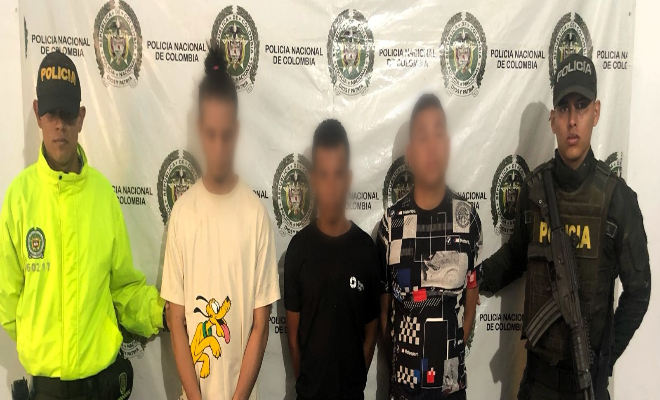 Capturan tres presuntos cabecillas de Los Primos.