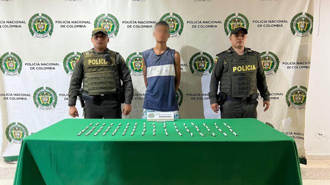 Policía Metropolitana de Neiva en la lucha contra el narcotráfico logra importante resultado.