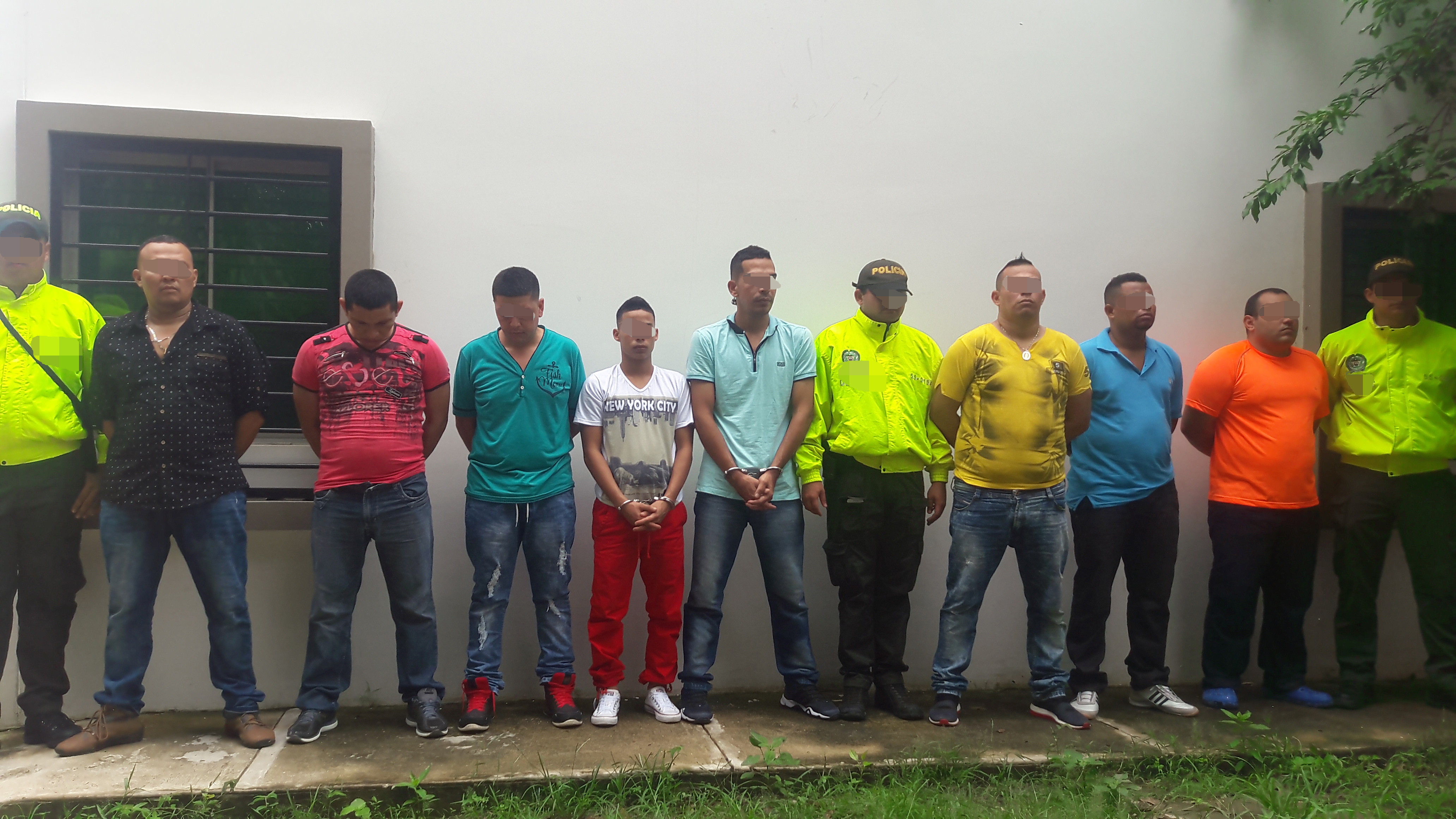 gracias a las investigaciones realizadas se logra perpetrar esta estructura delincuencial