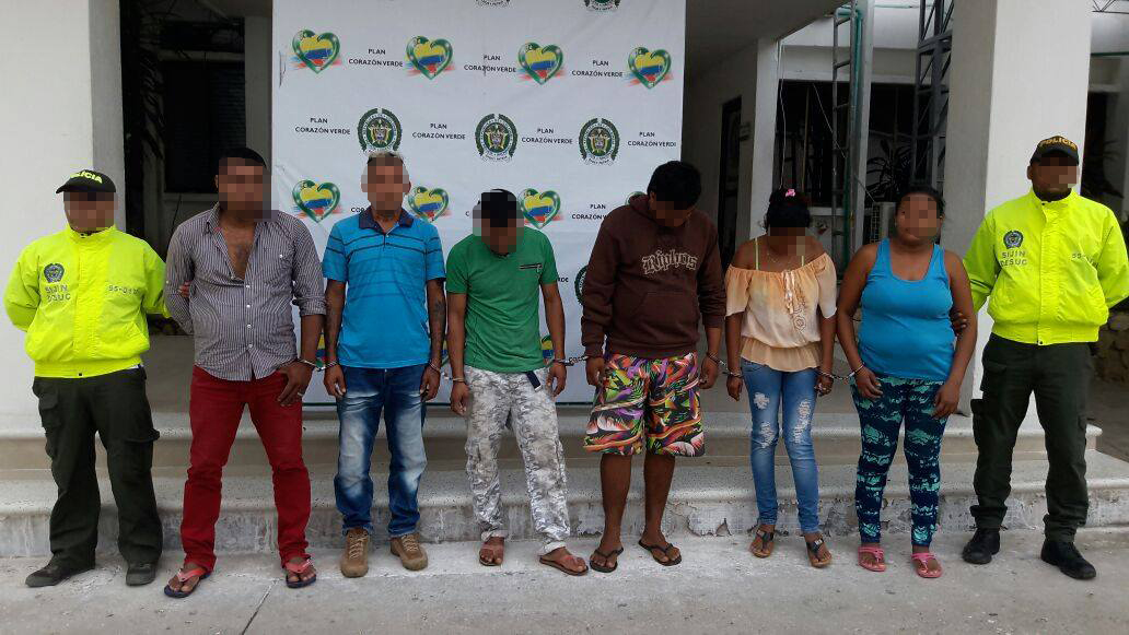 Capturan a banda dedicada al Micro trafico en Sincelejo 