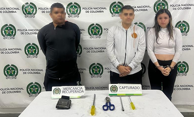 10 capturados por extorsión y hurto calificado y agravado en Itagüí