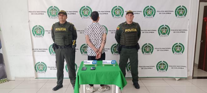 Capturado un hombre por el delito de hurto 