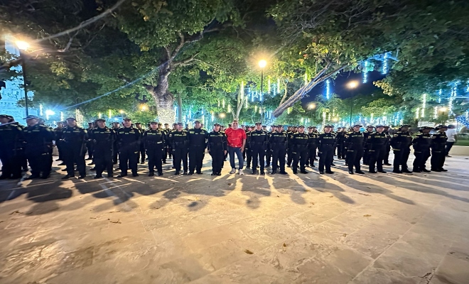 250 Policías llegan a fortalecer la seguridad en Cartagena de Indias