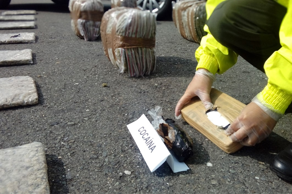 Clorhidrato de Coca incautado