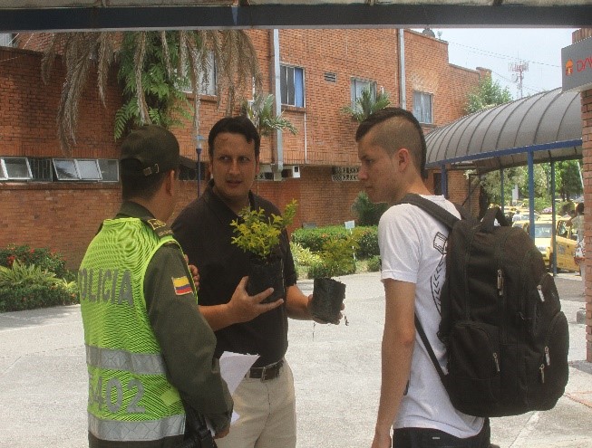 Nos tomamos la terminal de Transporte por una Semana Santa Segura y en Paz 