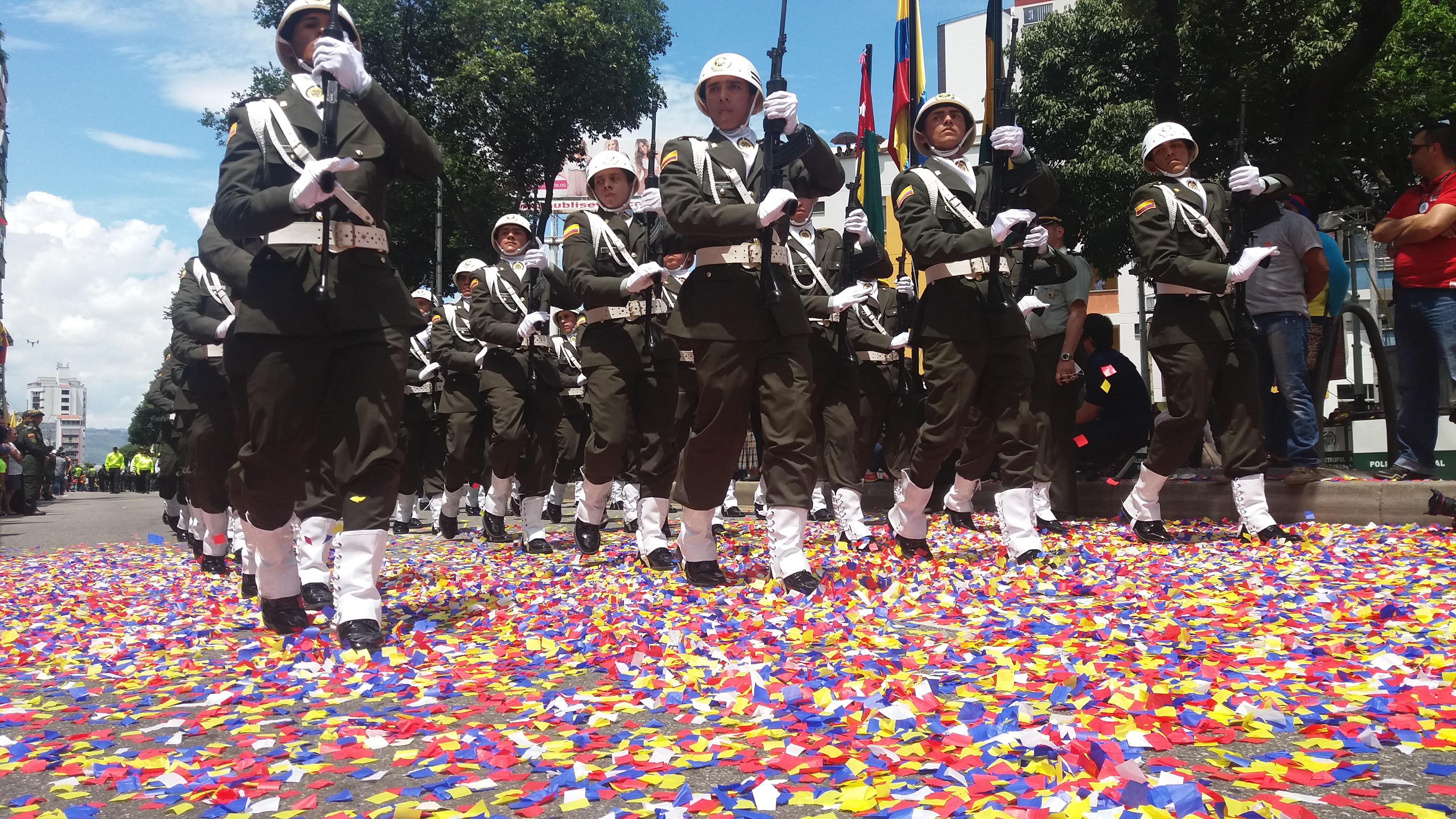 Día de Independencia Policía de Santander