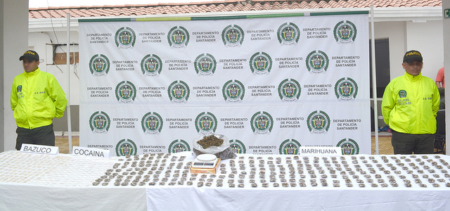 OFENSIVA CONTRA EL MICROTRÁFICO POLICÍA DE SANTANDER 