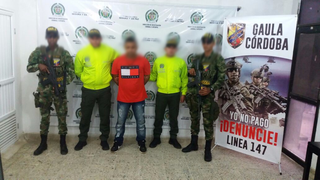 Este sujeto era jefe de sicarios al servicio del Clan del Golfo