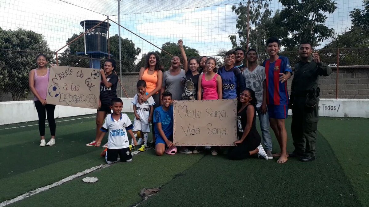 La campaña busca prevenir el consumo de drogas en niños, niñas y adolescentes