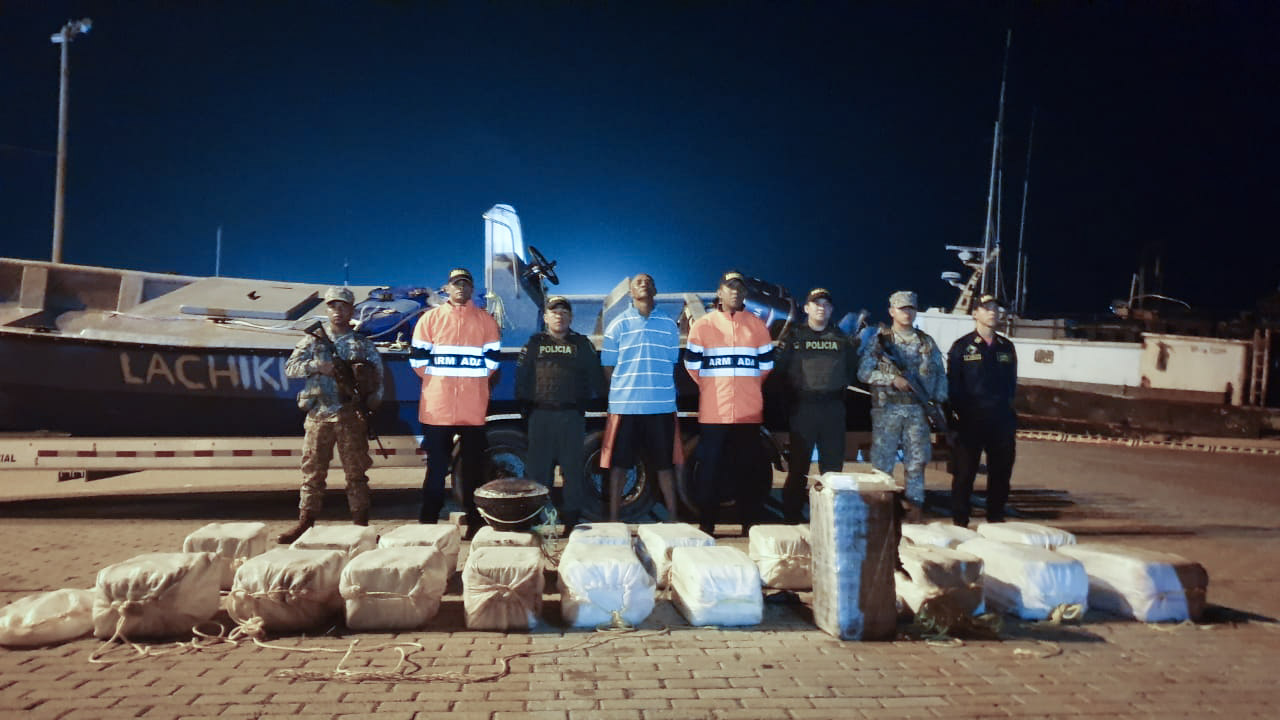 Armada de Colombia, Policía Nacional y Fuerza Aérea propinan contundente golpe al narcotráfico en el Departamento Archipiélago