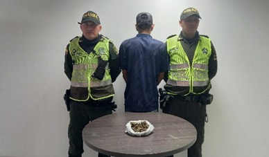  Capturado con estupefacientes