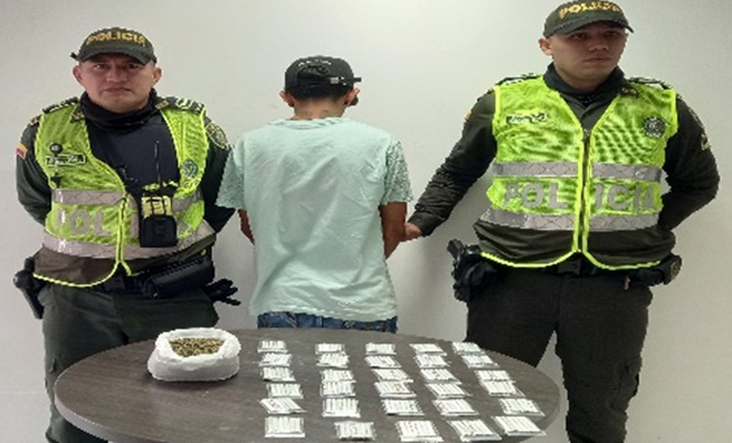 Capturan e incautan de estupefacientes 