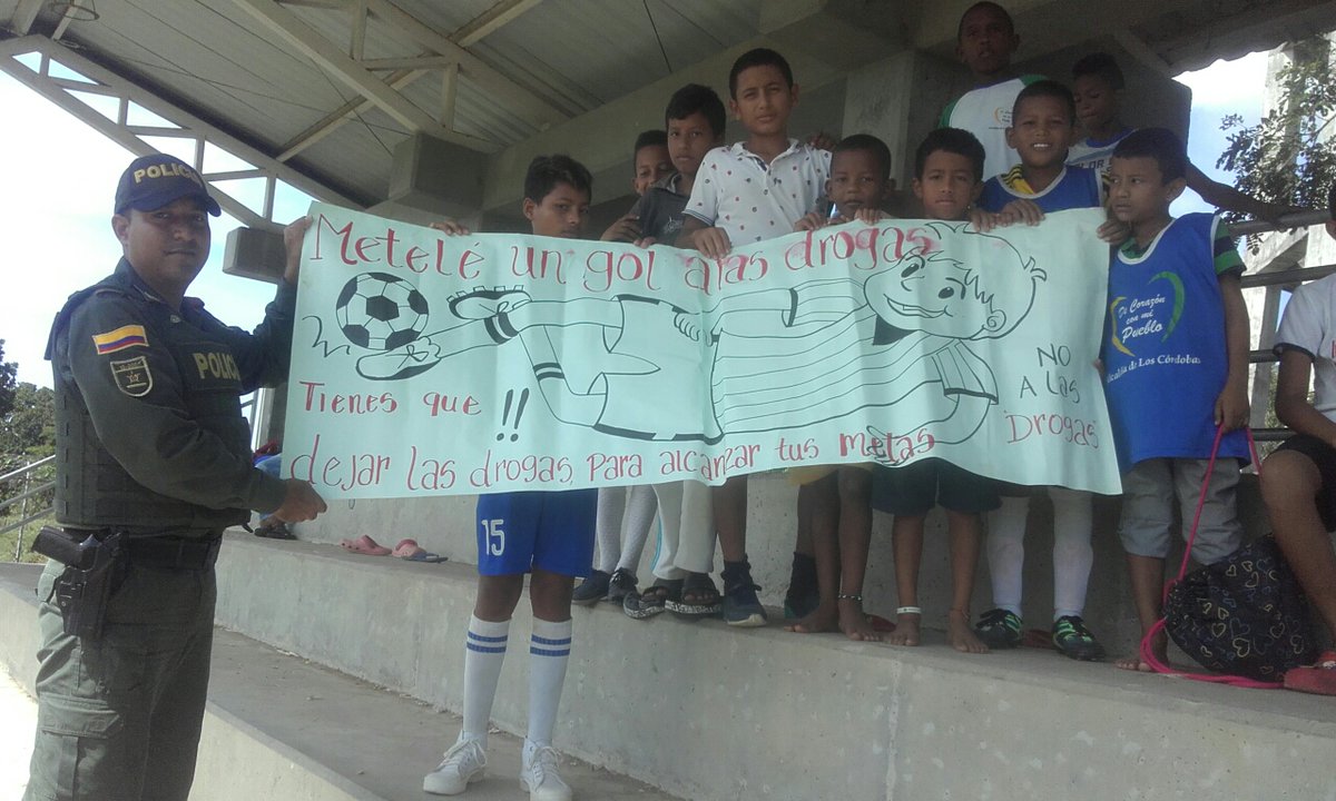 La campaña busca prevenir el consumo de drogas en niños, niñas y adolescentes