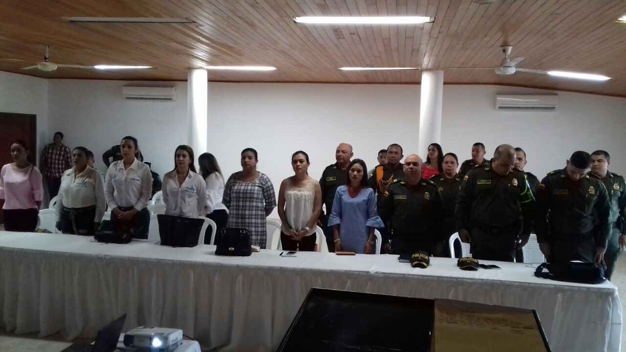 La Policía Nacional realizó el primer encuentro  con los alcaldes del segundo distrito de Policía