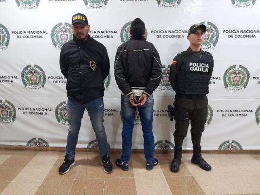 Capturado por el delito de extorsión 
