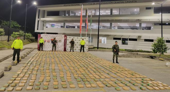 900 kilos de droga incautados