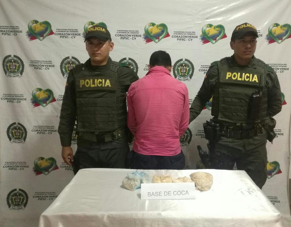 Trabajo articulado entre policía y comunidad contra el narcotráfico