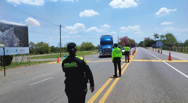 9 áreas de prevención en carreteras de Bolívar