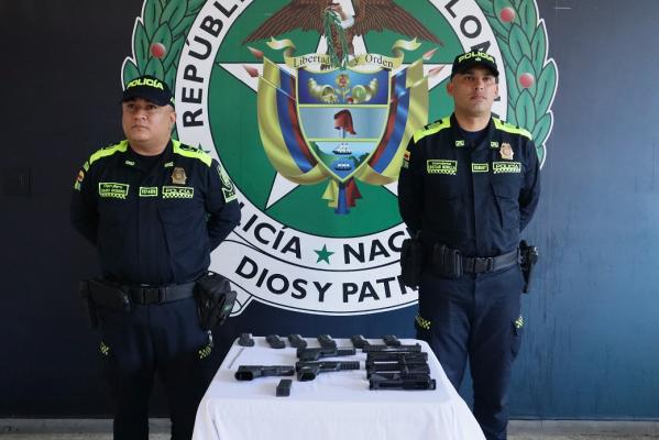 Juguetes fueron utilizados para camuflar armas